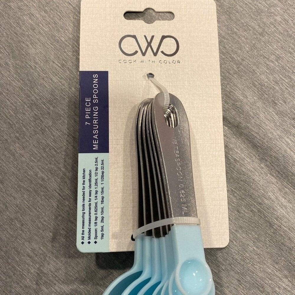 CWC Measing spoons 7 Pc. Set NEW! - Picture 2 of 3